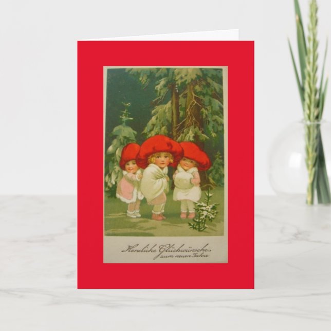 ¡Una tarjeta de Navidades dulces! (Anverso)