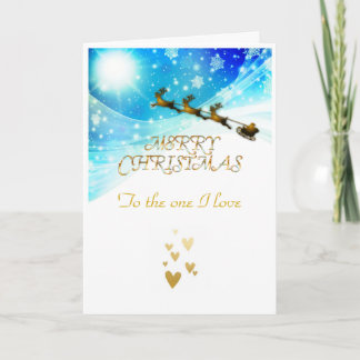 Una tarjeta de Navidades que amo