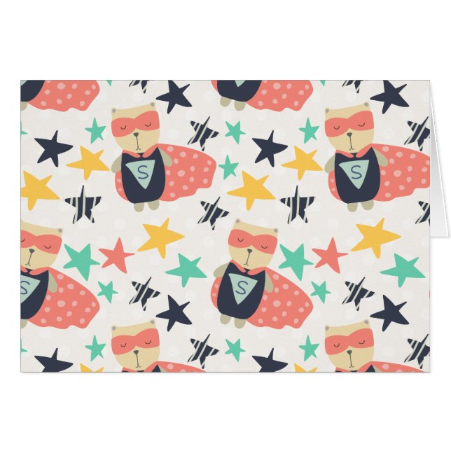 una tarjeta de saludo (Anverso (Horizontal))