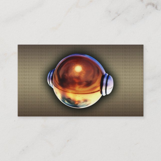 Una tarjeta de visita fresca del logotipo del oro (Anverso)