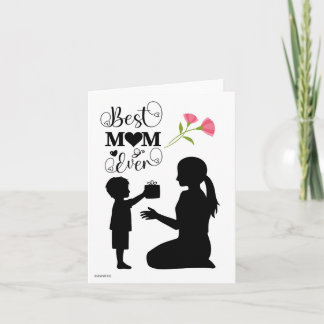 Una tarjeta del Día de la Madre para calentar el c