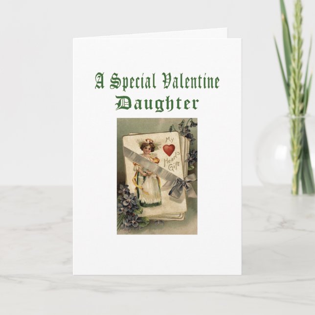 Una tarjeta del día de San Valentín especial (Anverso)