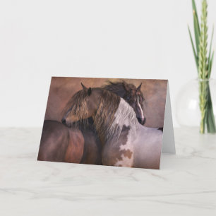 Una tarjeta en blanco de Greetng del alcohol
