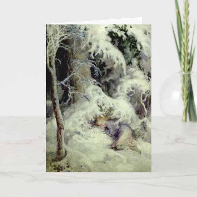 Una tarjeta ideal del navidad (Anverso)