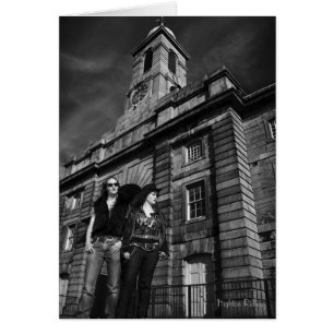 Una tarjeta/notelet en blanco de Melodrama gótico