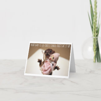 Una tarjeta para los nuevos padres