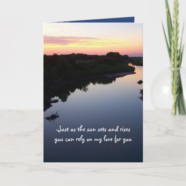 una tarjeta para mi amor. (Anverso)