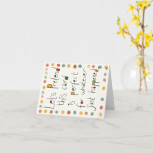 Una tarjeta para TODA ocasión.