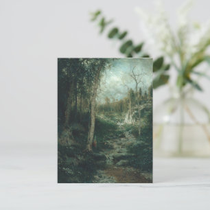 Una tarjeta postal antigua de limpieza (1881)