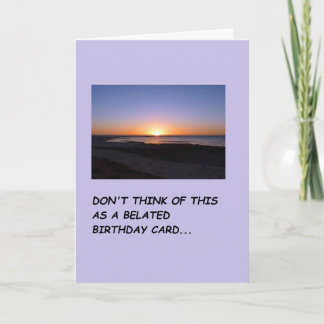Una tarjeta que dice lo siento, olvidé tu cumpleañ