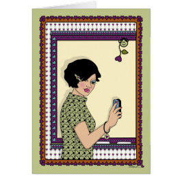 Una tarjeta Slate_A_Greeting limpia