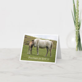 Una tarjeta sobre el amor