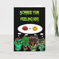 Una tarjeta zombi para el bienestar