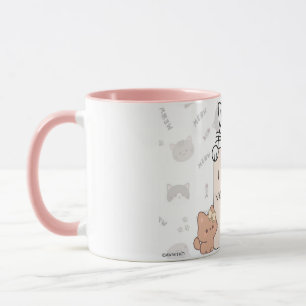 Una taza A Love You Meow y Kitty para tu ser queri