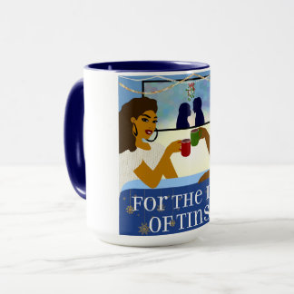 Una taza cómoda para ir con tu película de vacacio