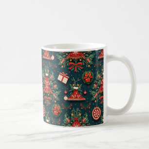 una taza de árbol de Navidad