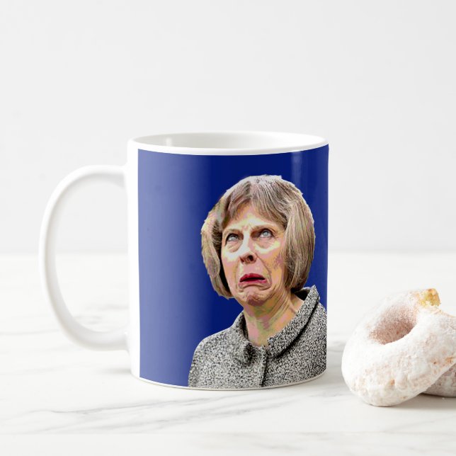 UNA TAZA DE BREXIT. La diversión Teresa puede (Con donut)