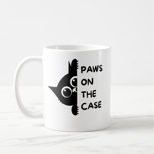Una taza de café con gato "¡Tan única!!!"  (Izquierda)