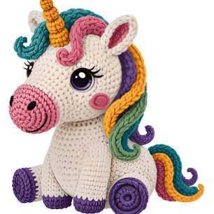 Una taza de café de unicornio linda