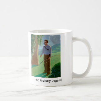 Una taza de café para el archer tradicional