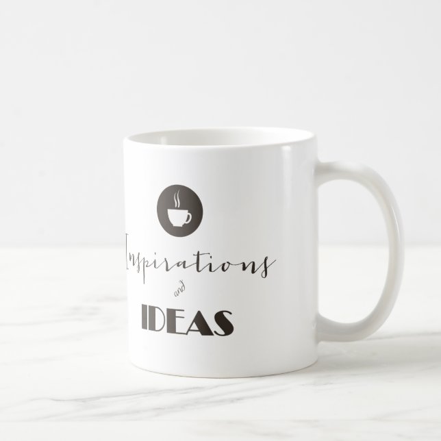 Una taza de café para inspiración e ideas (Derecha)