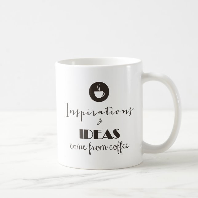 Una taza de café para inspiración e ideas (Derecha)