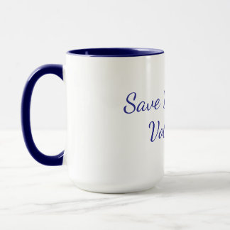 una taza de café pro democracia