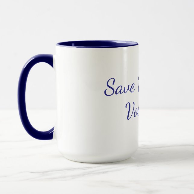 una taza de café pro democracia (Izquierda)