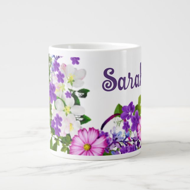 Una taza de café "Sarah" (Frente)