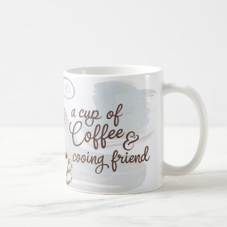 Una taza de café y un amigo de cocina Mug