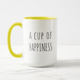 "Una taza de felicidad", taquilla moderna de tipog