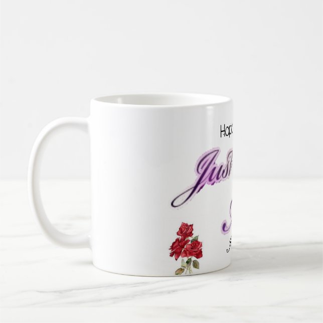 ¡Una taza de la mamá del feliz cumpleaños! (Izquierda)