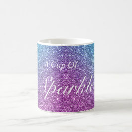 Una taza de regalo de jarra brillante