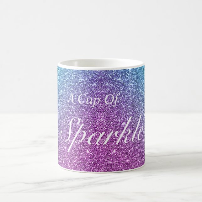 Una taza de regalo de jarra brillante (Centro)