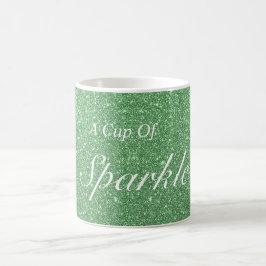 Una taza de regalo de jarra brillante