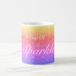 Una taza de regalo de jarra brillante