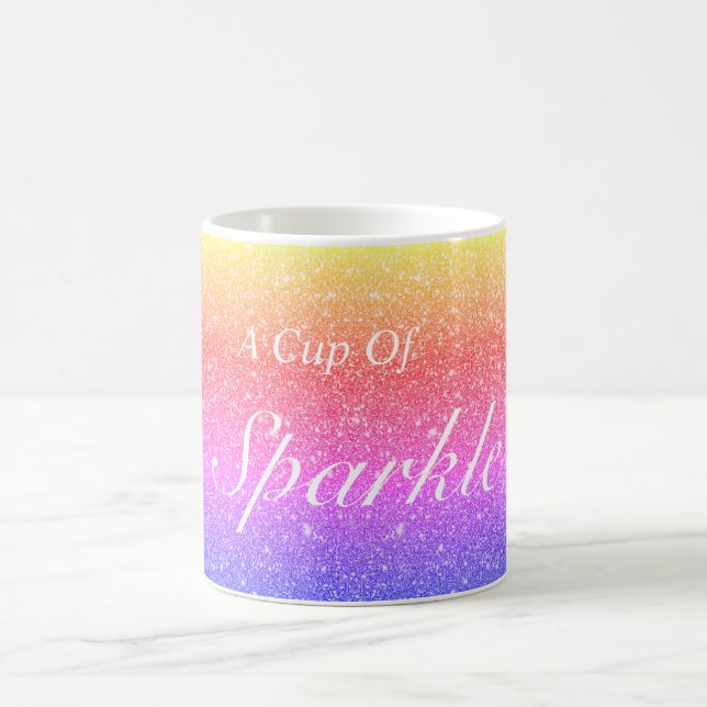 Una taza de regalo de jarra brillante (Centro)