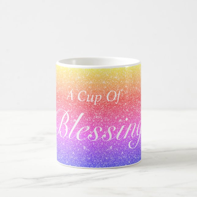 Una taza de regalo de tazas de bendición (Centro)