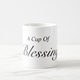 Una taza de regalo de tazas de bendición