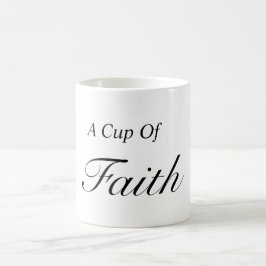 Una taza de regalo de tazón de fe