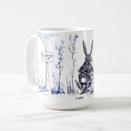 Una taza de sendero de conejo
