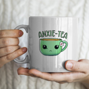 Una taza de té de ansiedad por ansiedad por el té