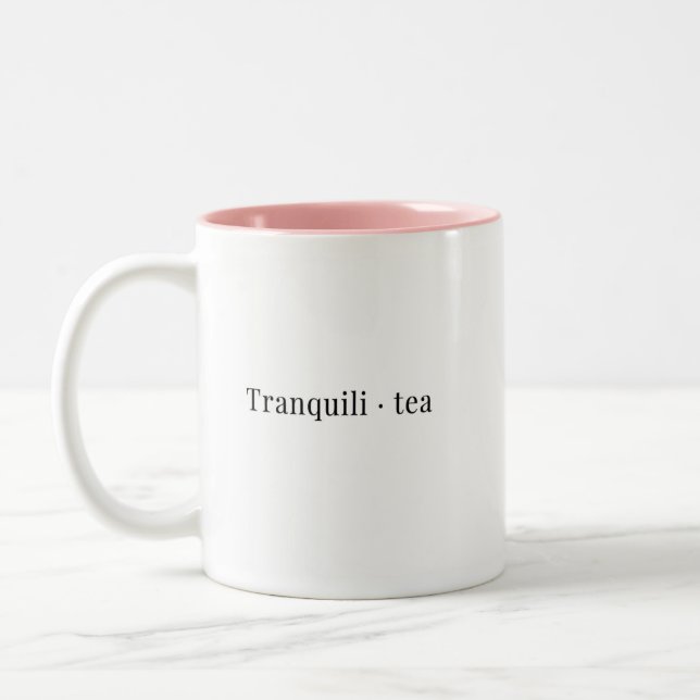 Una taza de té Minimalista (Izquierda)