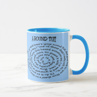 Una taza de té redonda