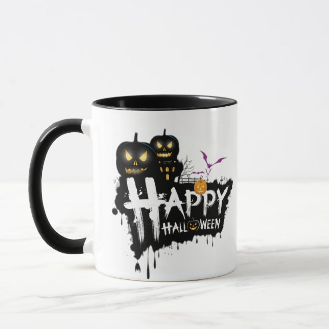 Una taza de zumos y bebidas calientes para Hallowe (Izquierda)