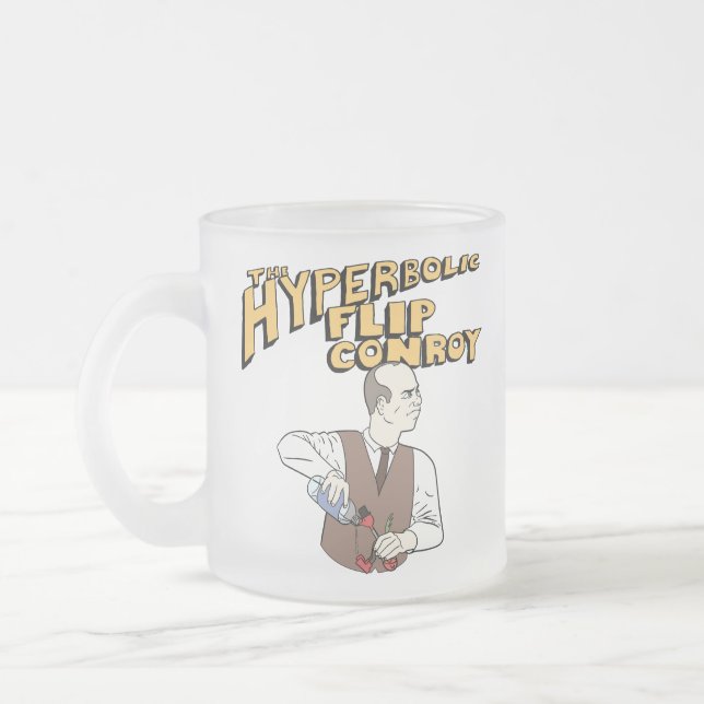 Una taza hiperbólica oficial de Conroy del tirón (Izquierda)
