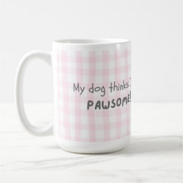 Una taza linda y dulce para un amante del perro
