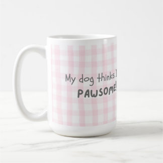 Una taza linda y dulce para un amante del perro