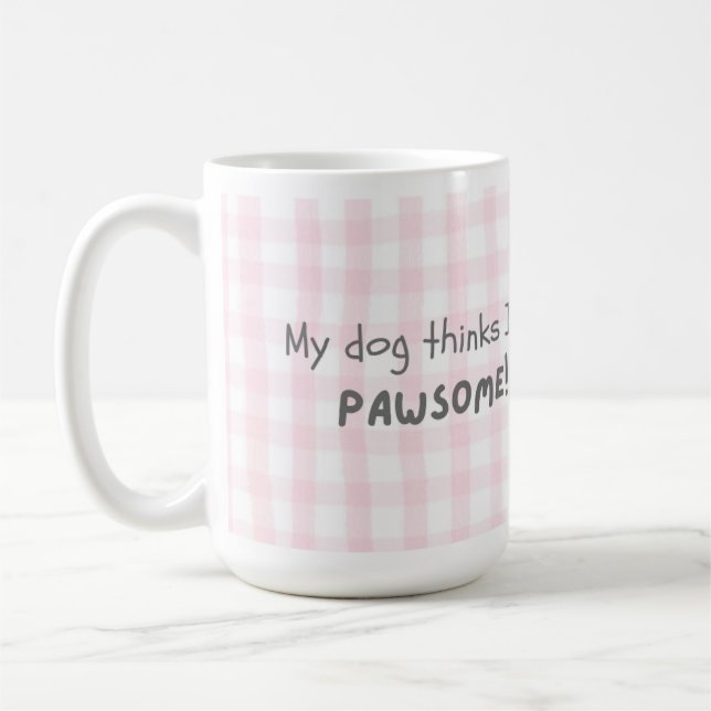 Una taza linda y dulce para un amante del perro (Izquierda)