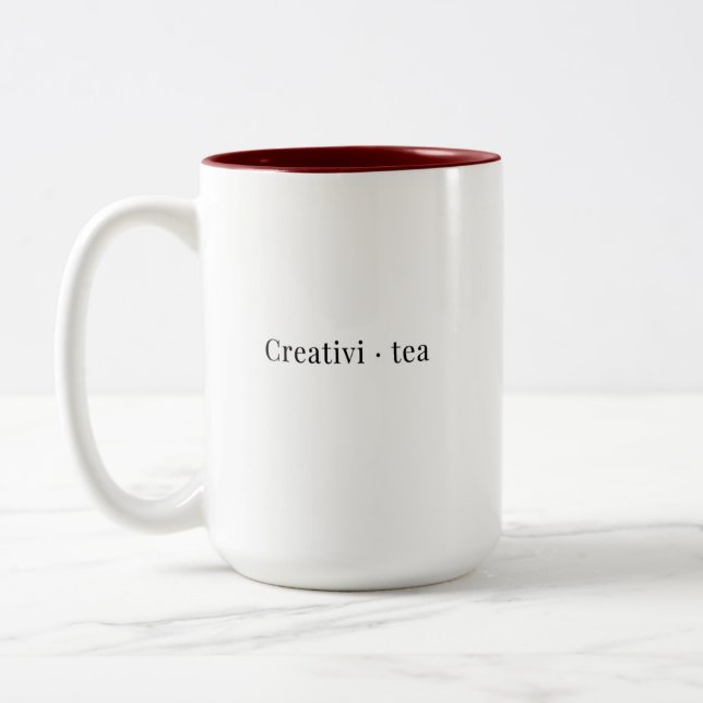 Una taza minimalista del té (Izquierda)